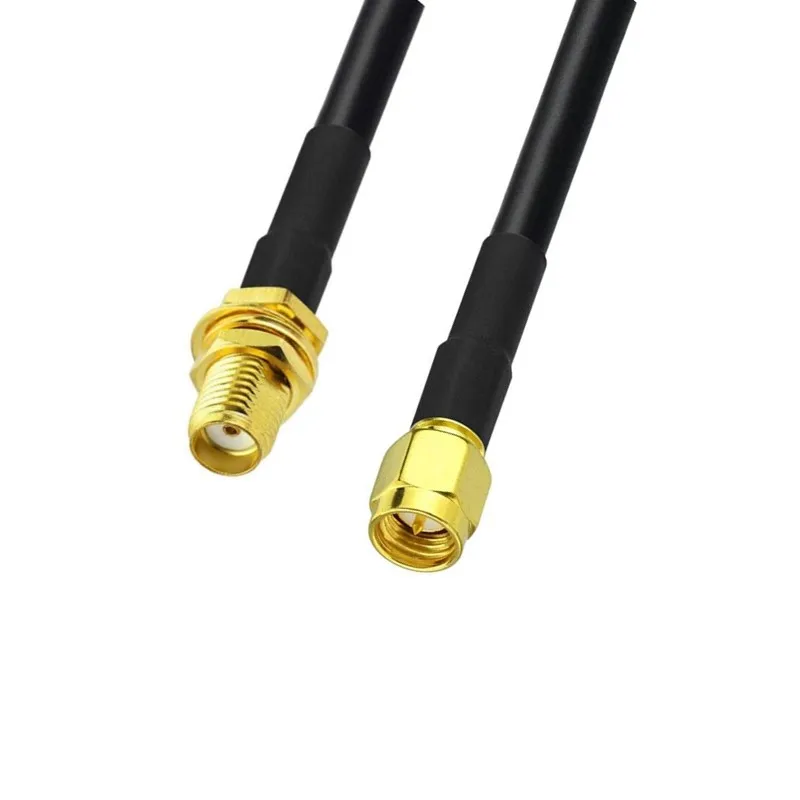 SMA Stecker auf SMA Stecker RG58 Koaxialkabel 1M 3M 5M 10M 20M SMA Stecker 3G 4G WiFi Antenne Verlängerung Kabel Stecker Adapter Pigtail – Detail 6