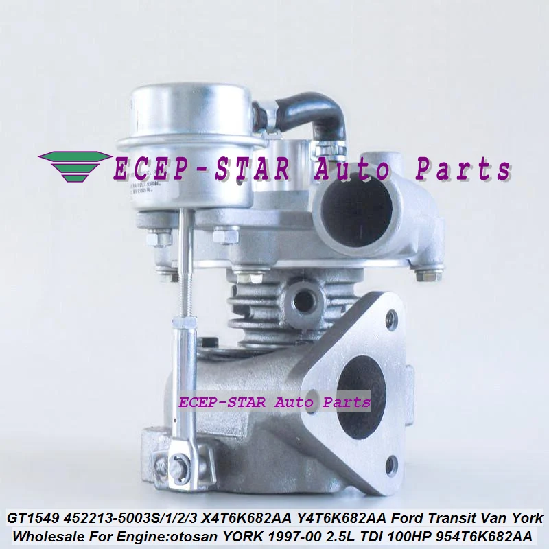 Turbo GT1549 452213 452213-5003S 452213-0001 954T6K682AA X4T6K682AA Y4T6K682AA For Ford Transit Van York Otosan 2.5L TDI 100HP