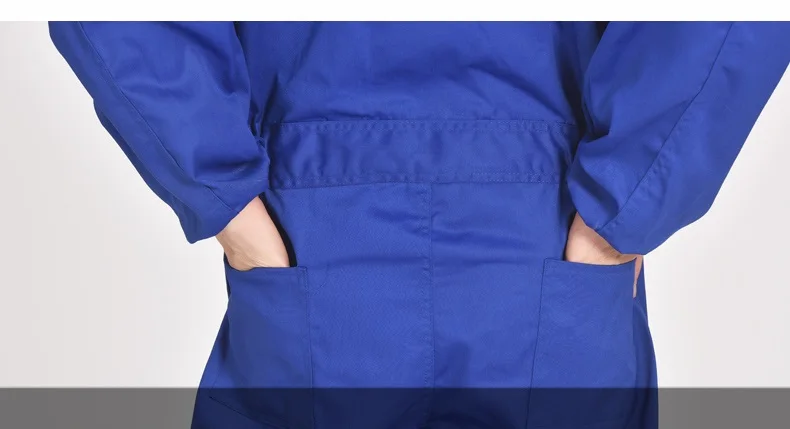 Nam Công Tác Tổng Thể Chống Bụi Dài Tay Coverall Chống Mòn Đa Năng Bỏ Túi Đồng Đều Tự Động Repairmen Họa Sĩ Cơ Áo Liền Quần