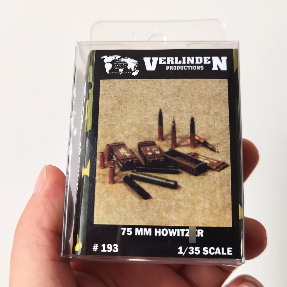Набор аксессуаров из смолы HOWITZ, в разобранном виде, № 1/35, масштаб 193, 75 мм