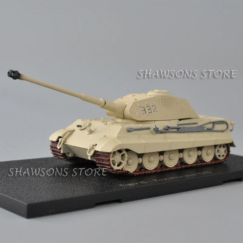 Diecast Metal Military Model Toys 1:72 WW II German Main Battle Tank Tiger Kassarine Pass 1943 Miniature Replica Collection