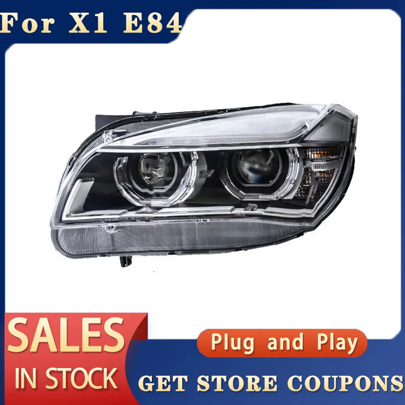 Auto Verlichting Voor Bmw X1 E84 Led Koplamp 2010-2015 Head Lamp Drl Projector Lens Automotive Accessoires