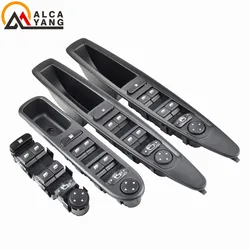 For Citroen C4 Window Switch Car Front Left Master Electric Power Control Switch With Rearview Mirror Buttons 9651464577