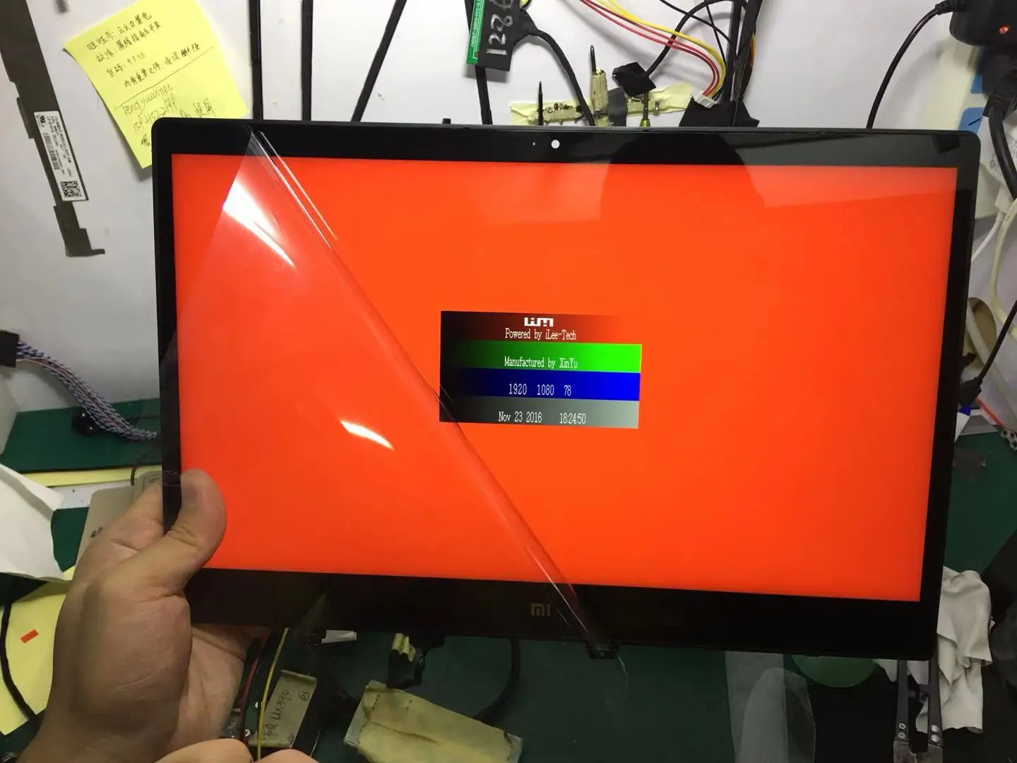 13.3 inch LCD LED Screen Display Matrix Glass Assembly For Xiaomi Mi Notebook Air IPS LQ133M1JW15 NV133FHM-N52 LTN133HL09