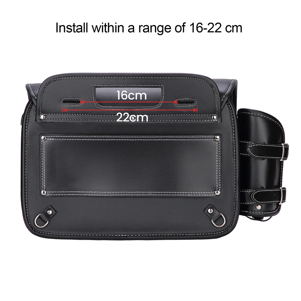 Motorcycle Saddlebag For CMX500 Side Saddle Bag PU Waterproof Saddlebags For Honda Rebel CMX500 250 300 350 500 1100 For Yamaha