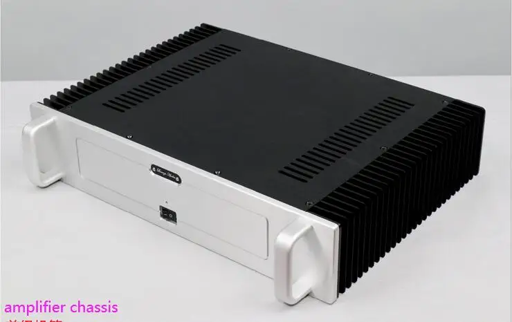 Full aluminum DIY 4309E power amplifier chassis class A enclosure HIFI preamp box dac case