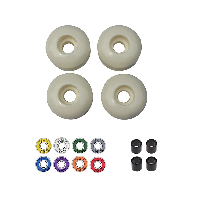 

102A 52X32mm Skateboard Wheels with Bearing Complete for freestyle Skateboarding 55D skate wheel