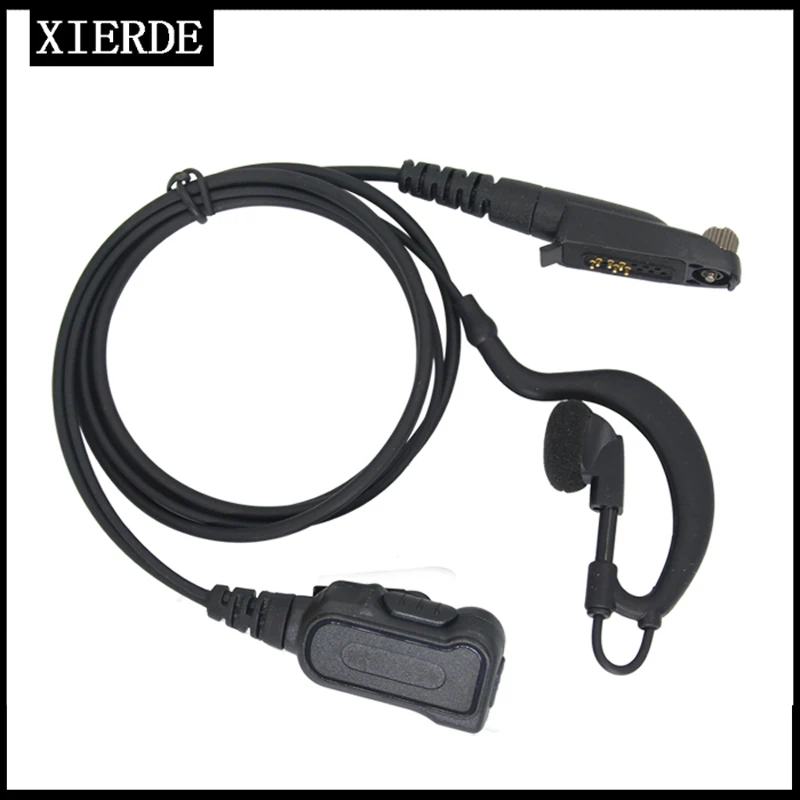 XIERDE headset suitable for Kirisun digital walkie talkie headset DP660 / DP665 / PT7200 / PT7200EX / PT567