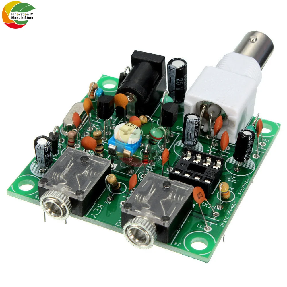 Radio 40M CW Shortwave Transmitter Module Micro Low Power Amplitude Telegraph QRP Pixie Receiver Board DIY Kit