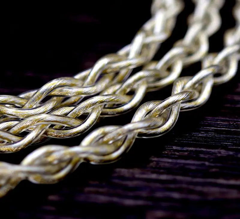 مطلي بالذهب & مطلي بالاديوم الفضة النقية & سبيكة ليتز نوع 6 OD: 1.8 مللي متر