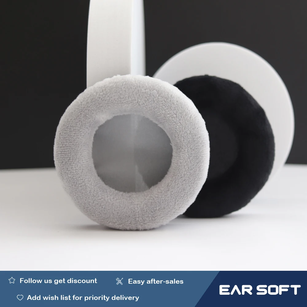 

Earsoft Replacement Cushions for Sony MDR-A110 Headphones Cushion Velvet Ear Pads Headset Cover Earmuff Sleeve