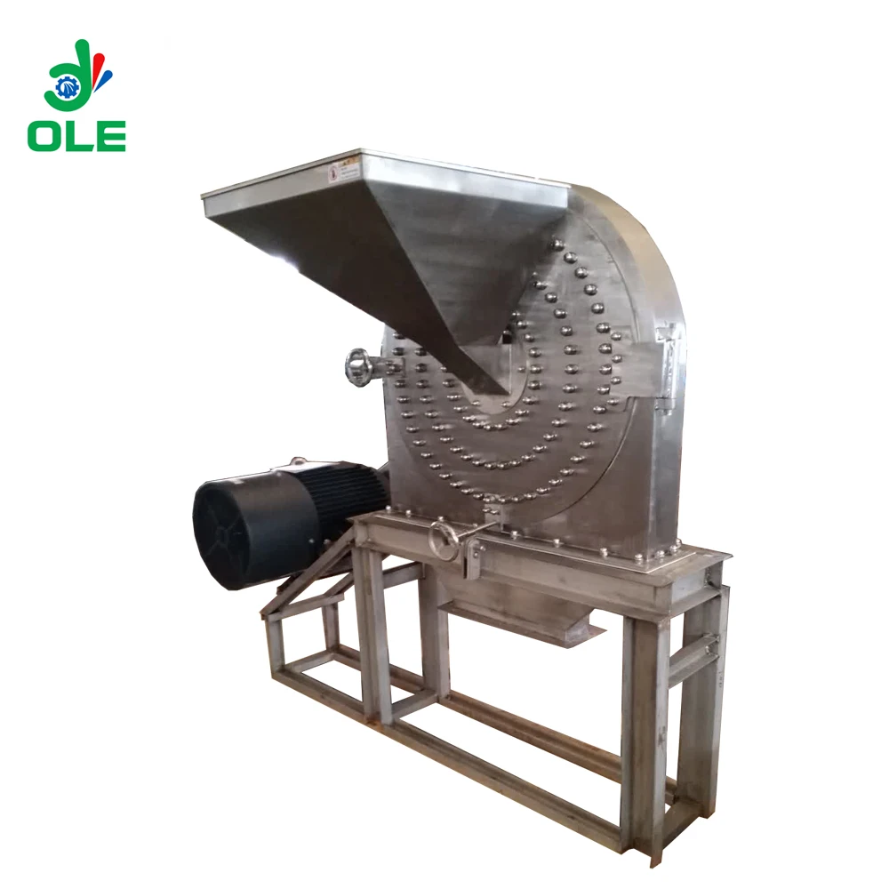 Industrial Sugar Mill Machine 800-2000Kg/h Chili Pepper Powder Grinding Machine