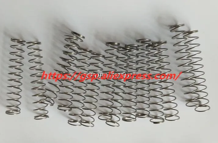 50pcs Instrument trumpet piston spring trumpet fitting