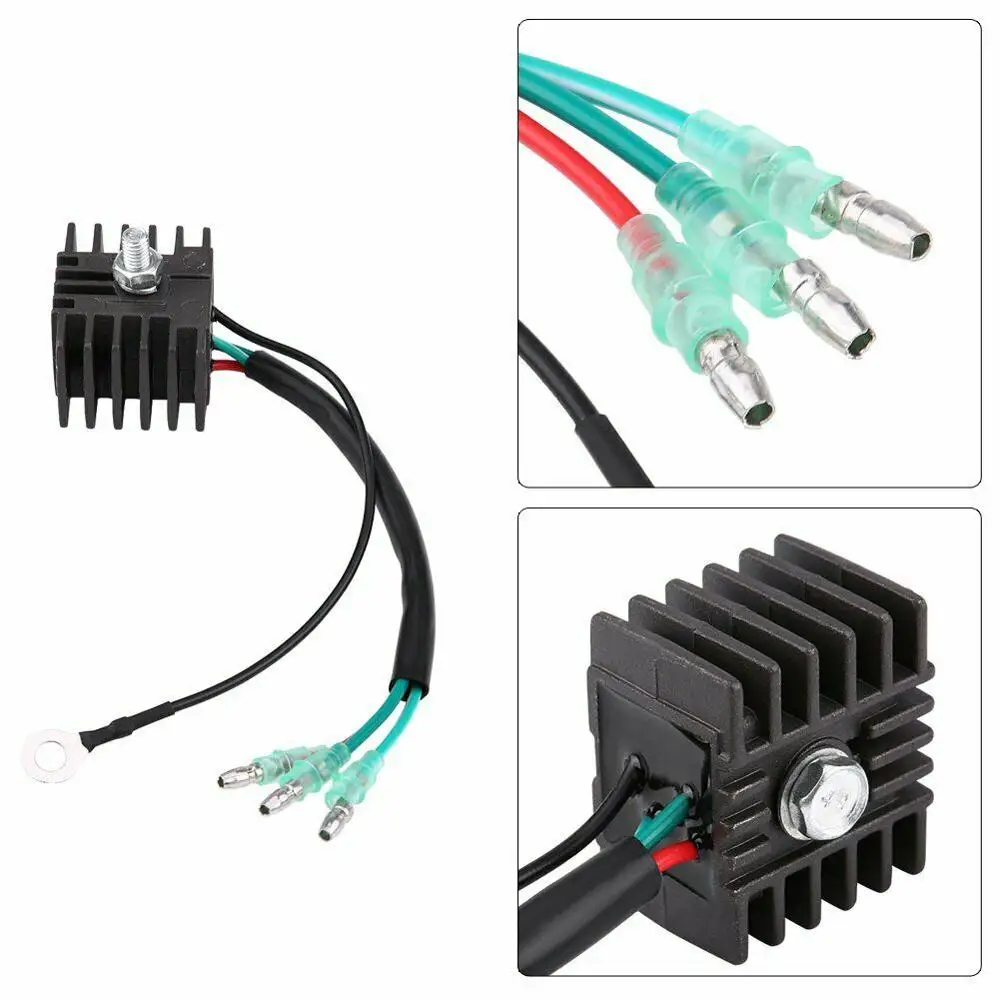 Motorcycle Accessories Outboard Rectifier Regulator For Yamaha Mariner Suzuki Tohatsu 4Hp-70Hp 2 Stroke  664-81970-60