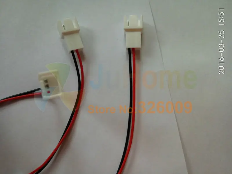 ARSYLID Conversion cable 3 pin to 2 pin 2.0mm adapter fan cable 12V cooler fan for VGA cooling fan 2pin micro-2pin