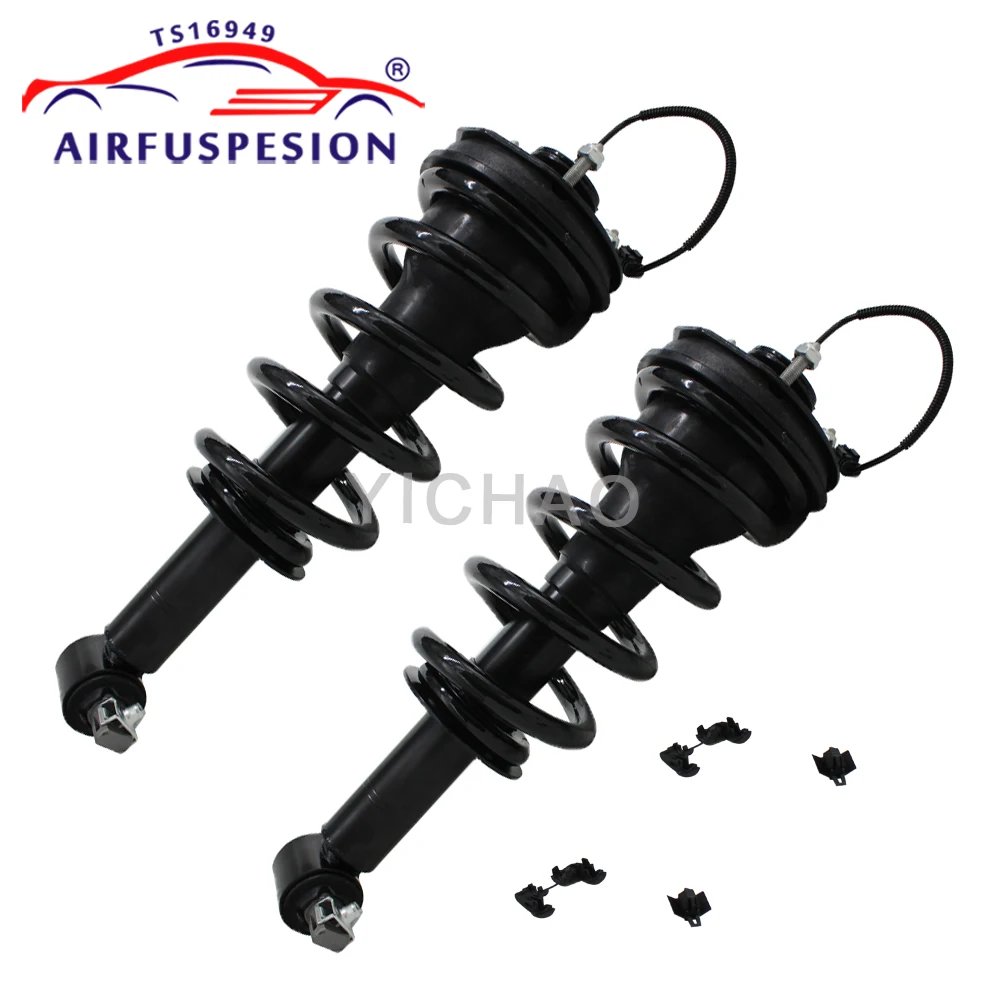 

Pair For Chevrolet Suburban 1500 GMC Yukon XL Cadillac Escalade Front Electric Assembly Air Shock Absorber 84176631 84061228