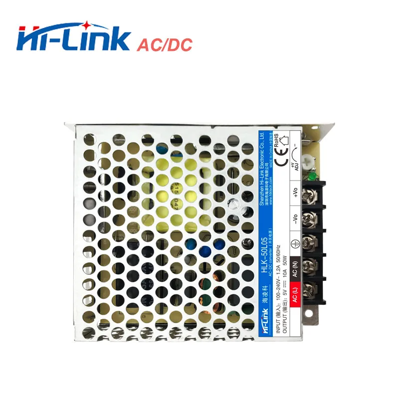 Freies schiff Beleuchtung transformator AC-DC 1 stücke 5V10A50W eisen shell Schalt Netzteil adapter LED Streifen Schalter Fahrer