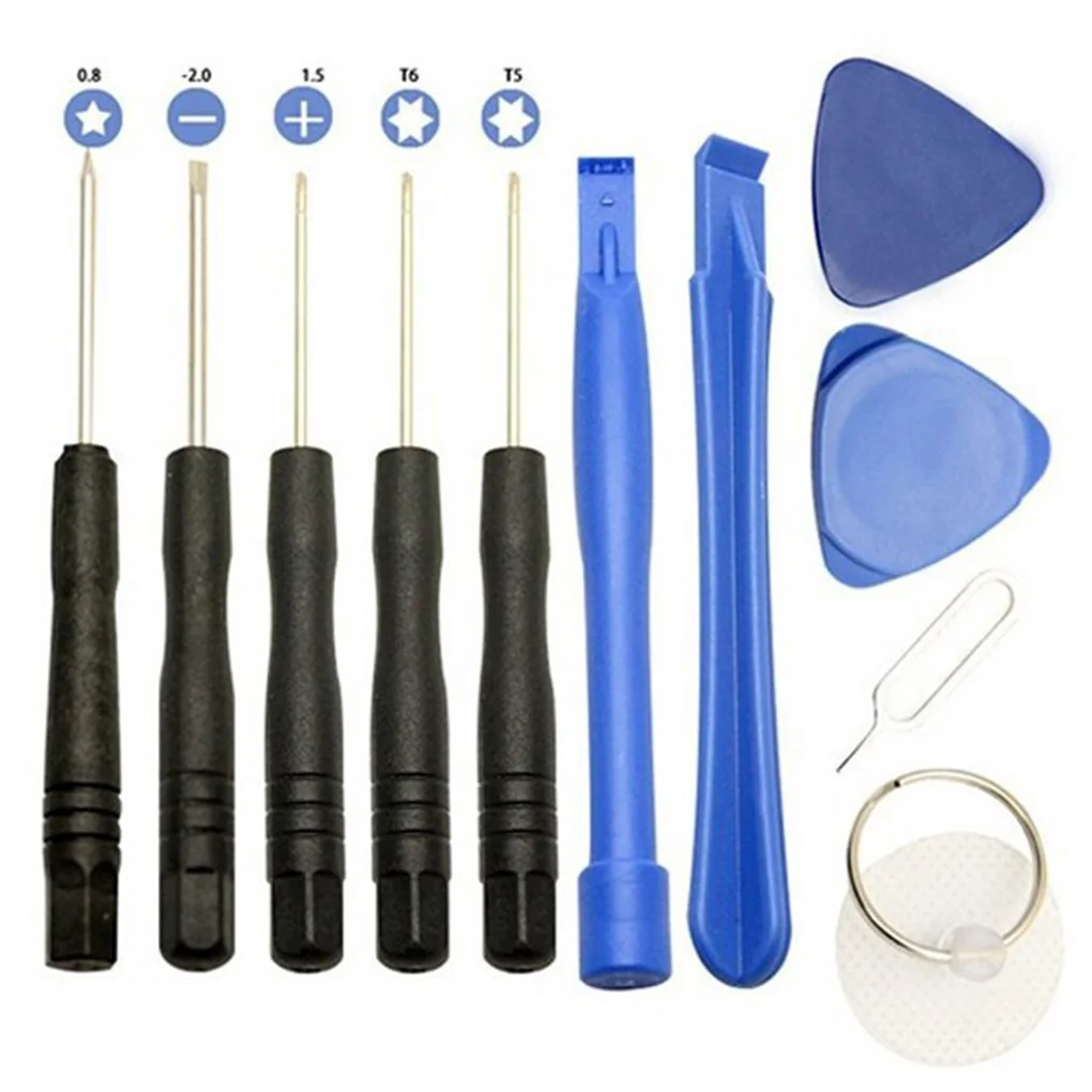 8/9/10/11/16/21pcs Repair Tool Kits Cell Phones Opening Pry Smartphone Screwdrivers Tool Set For iPhone For Samsung For HUAWEI