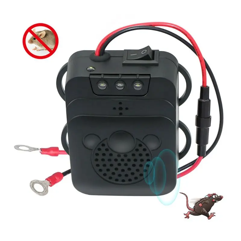 

Car Ultrasound Mouse Repeller Intelligent Sensor Circuit Protection Repeller Equipment Accessories