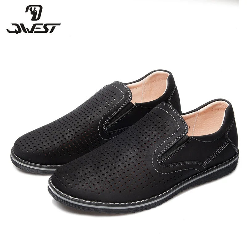 School shoes Qwest 82t-jsd-0870 boys shoes with leather insole shoes for children 35-40 #