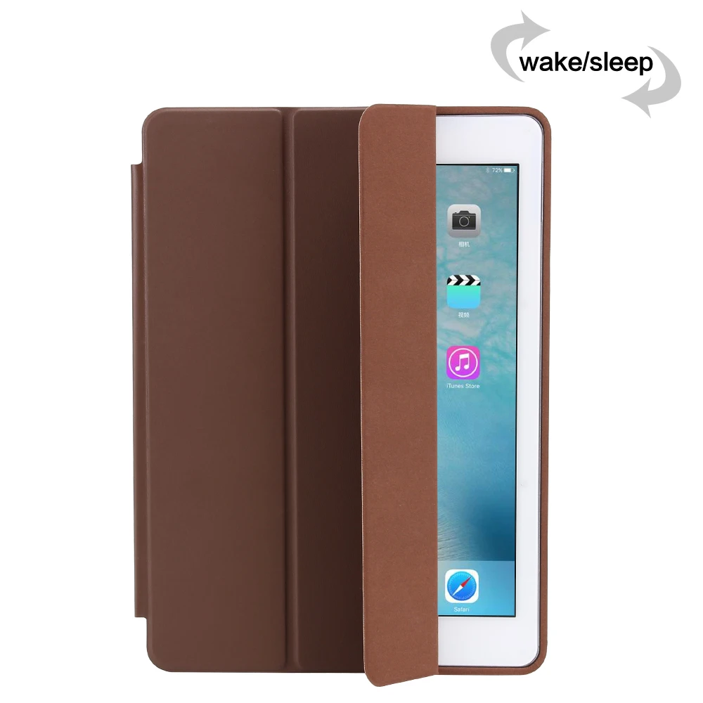 For iPad Air 2 Air 1 Case PU Leather For iPad Pro 9.7 Cover Auto Sleep/Wake Smart Case For iPad 9.7 2017 2018 5th 6th Generation