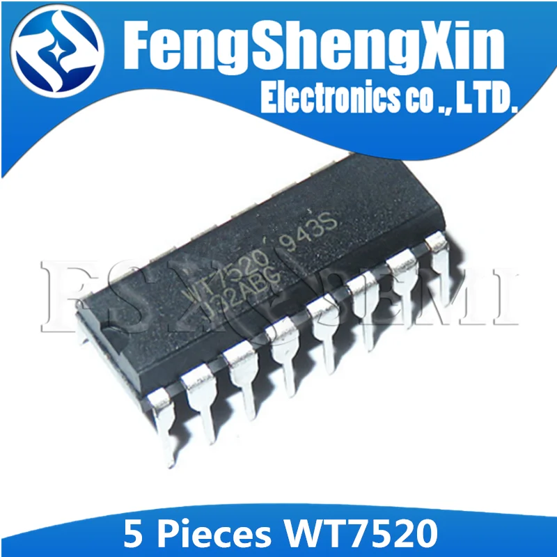 5pcs/lot WT751002 WT7510  WT7514L WT7518D WT7520 WT7522 WT7525 WT7527S DIP Chips