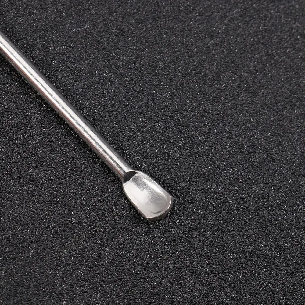 Stainless Steel Reagent Spoon Micro Laboratory Sampling Premium Experiment Sampling Spoon Medicine Spoon Reagent Spoon 3PCS