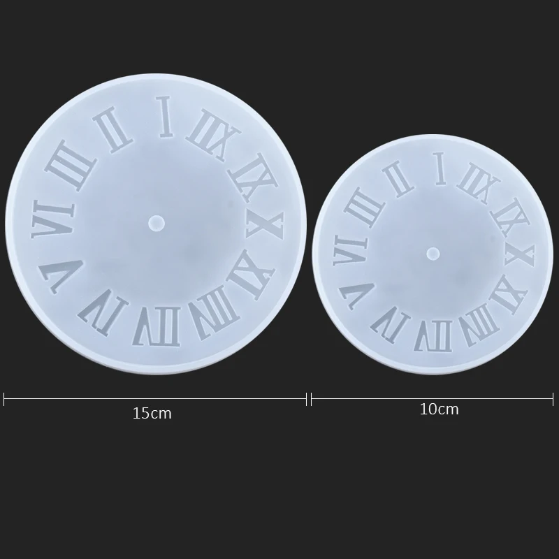 Moldes de resina epoxi con constelación de números romanos árabes, moldes de resina epoxi de fundición de silicona hechos a mano, herramientas para