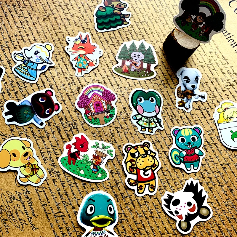 10/30/50/100pcs Animal Crossing Game Stickers For Suitcase Skateboard Laptop Luggage Fridge Phone Car Styling DIY Decal Sticker