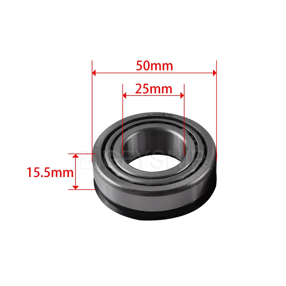 For Harley Touring Sportster 883 1200 Dyna Softail ALL 25*50*15 Motorcycle Bearing CONE L44643 Steering Head Bearing With Seal