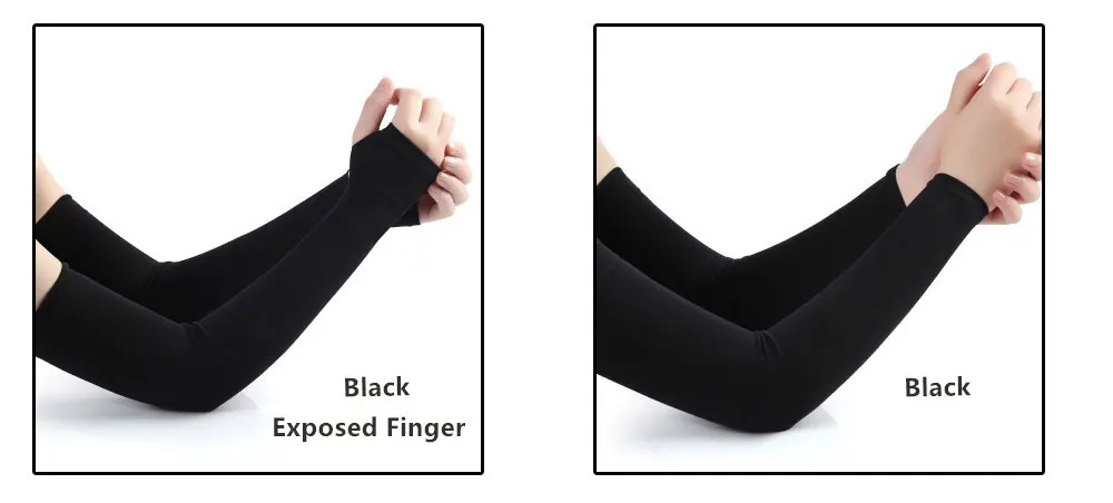 Armstulpen Wärmerschoner Sport-Ärmel Sonnenschutz UV-Schutz Handabdeckung Kühlende Wärmer für Laufen Basketball Radfahren Ski Mangas Para Brazo – Detail 6