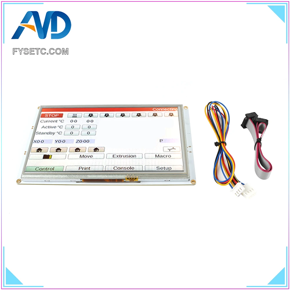 Contrôleurs d'écran tactile couleur intégrés pour DuetWifi Duet 2 Ethernet, Clone 5, 7, 5, 7 pouces, 5i / 7i