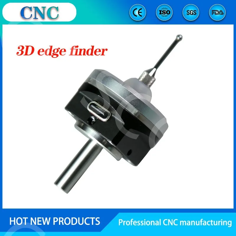 The new Probe edge finder V5 anti-roll 3D Touch, center-finding desktop CNC probe compatible with mach3 and grbl