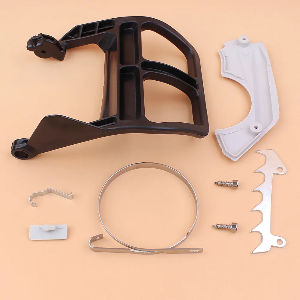 フロントハンドルブレーキバンドカバーバンパースパイクキットstihl MS210 MS230 MS250 021 023 025 ms 250 230 210チェーンソーガスのこぎり