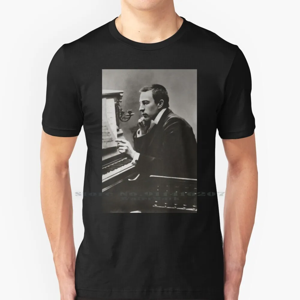 Rachmaninoff T Shirt Cotton 6XL Classical Music I L Love Lover Orchestra Symphony Conductor Opera Rachmaninoff Sergei