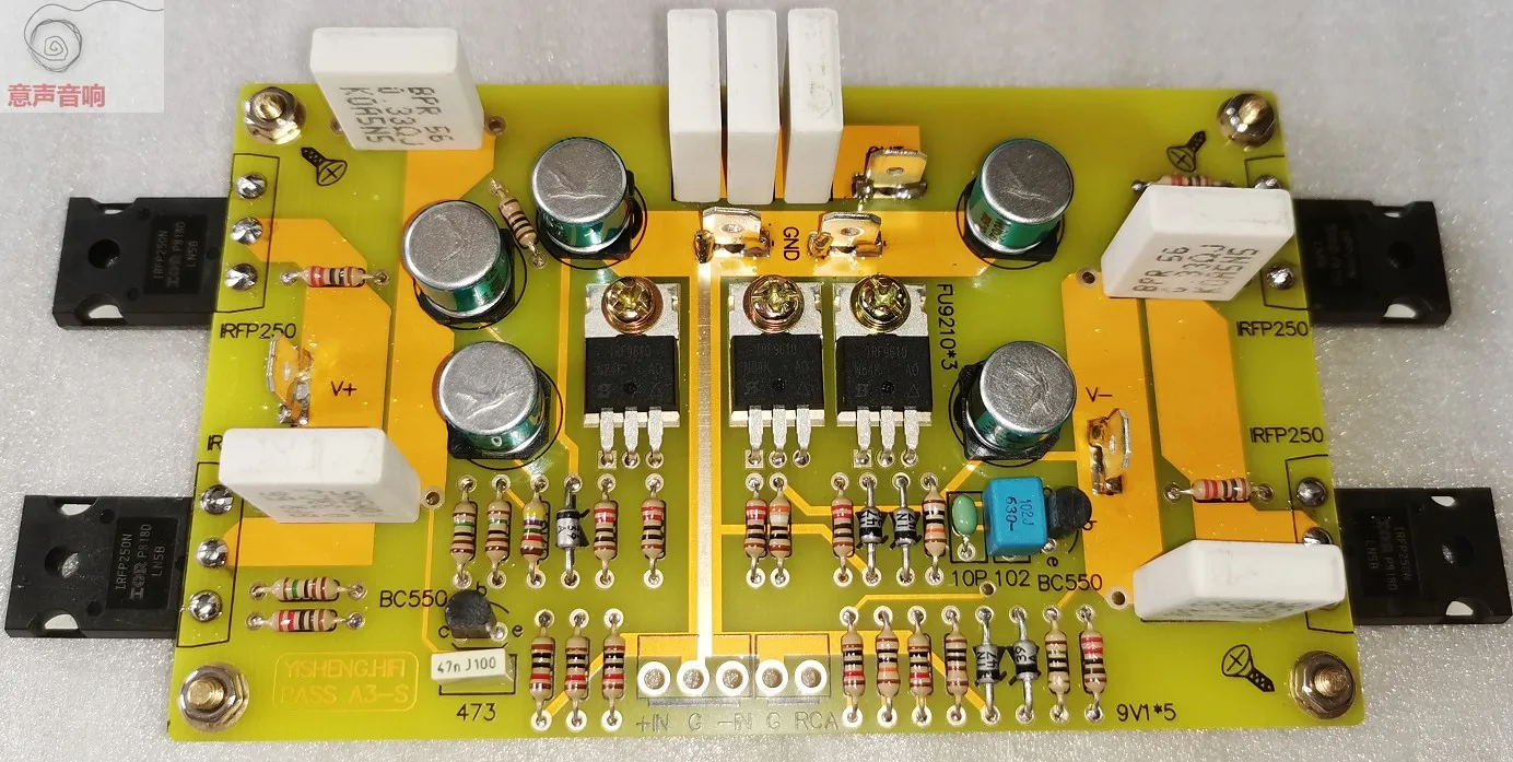 Pass A3 Hifi Single Ended Class a Power Amplifier New Balanced Input