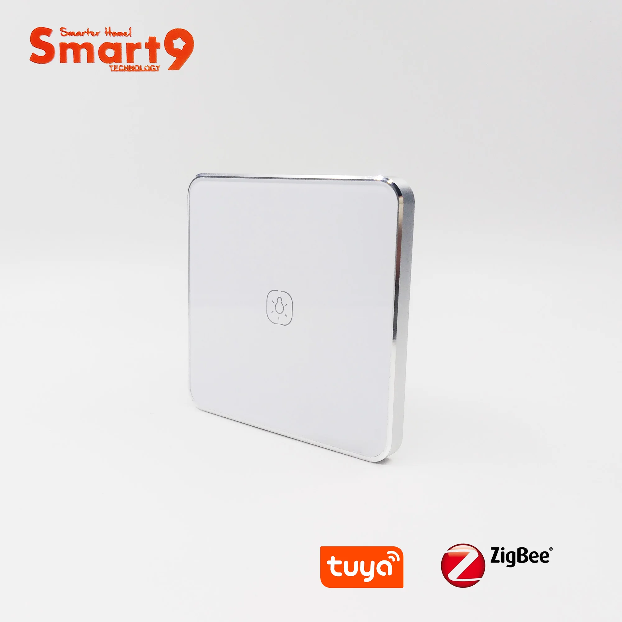 Smart9 ZigBee Battery Switch, Working with TuYa ZigBee Hub, Touch Switch Sticker Smart Life App Control, Powered by TuYa