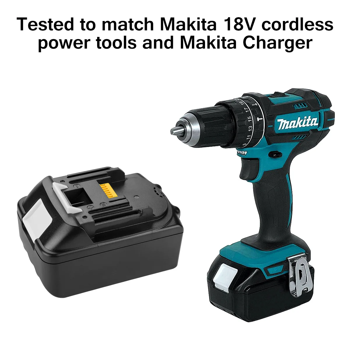 18V 6Ah Lithium Ion Battery 6000mah Replacement Original Makita Power Tool BL1850 BL1840 BL1860 BL1845 6.0ah Shipped From Russia