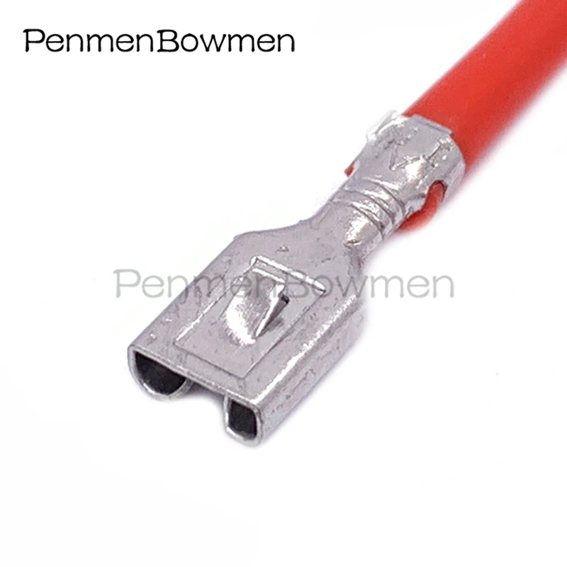 Brass Crimp Terminals Connectors – DJ453 Double Parallel Cold Plug, 0.5–2.5mm² Wire Range, Tin-Plated, 0.32mm Thick, 50/100/200 Packs, For Electrical Splicing