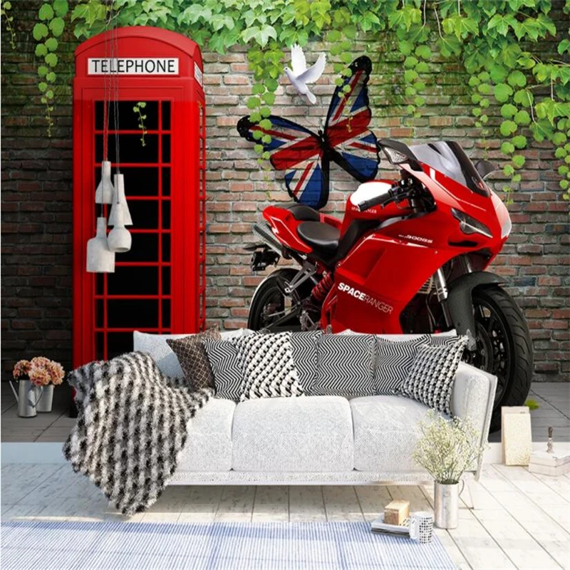 Beibehang Custom Wallpaper Photo Mural Car Breaking Wall Papers Home Decor Background Wallpaper living room bedroom decoration