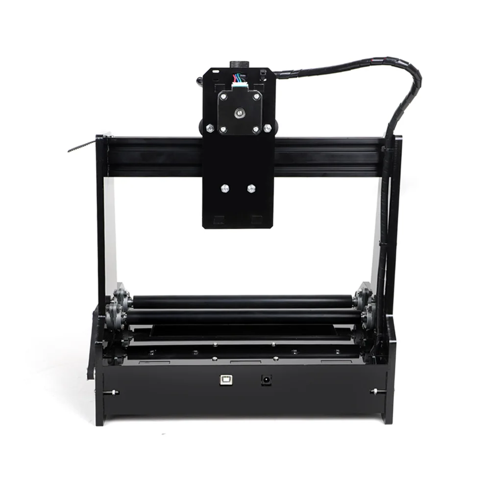 Imagem -05 - Twowin-mini Máquina de Gravação a Laser Cilíndrica Gravador de Plotter de Corte Faça Você Mesmo Automático Roteador Cnc 15w Aço Inoxidável