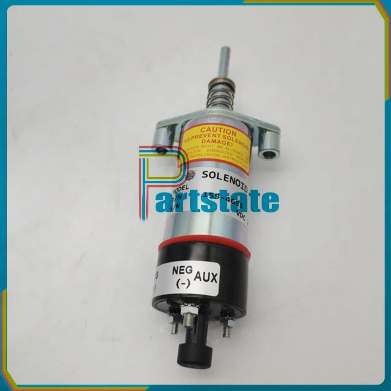 1554653 155-4653 In Stock 24V Fuel Shutoff Solenoid For Caterpillar 3306/E330 3E-7985