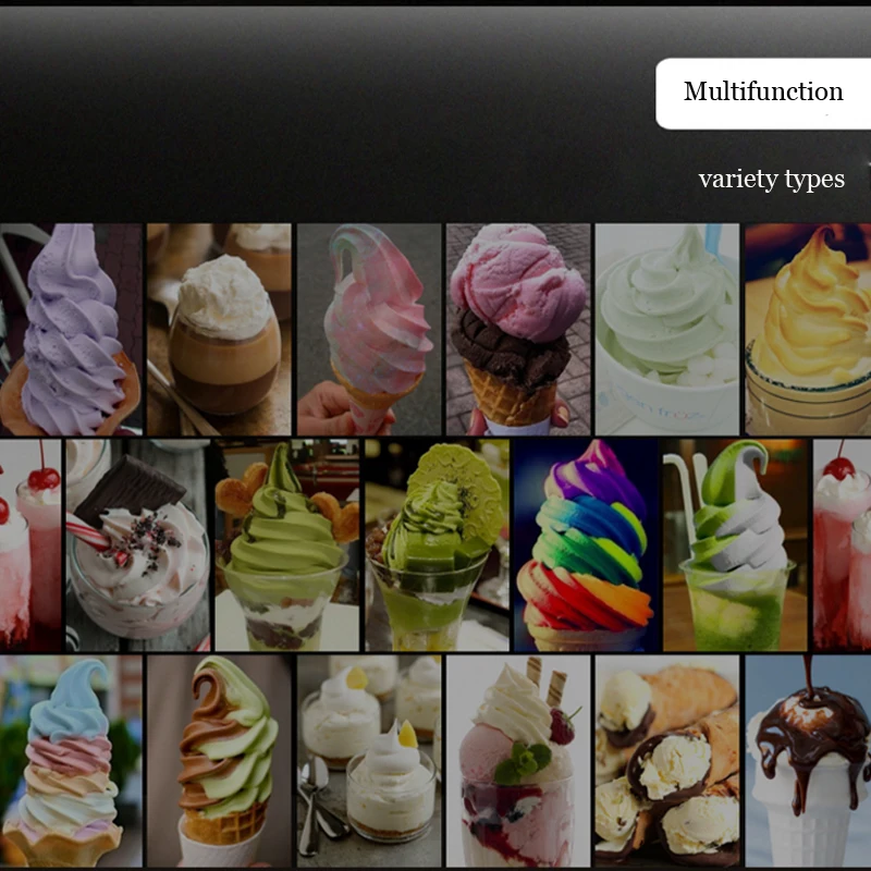 آيس كريم ناعم القوام آلة ل فندق مقهى