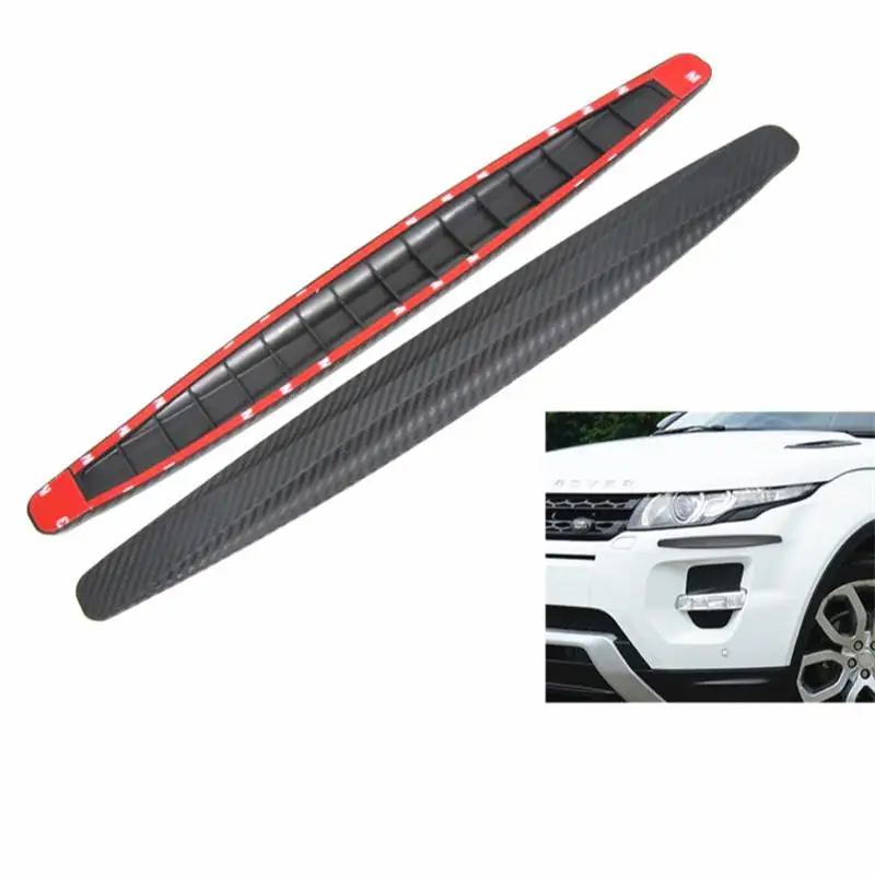 

2X Carbon Fiber Front&Rear Bumper Protector Corner For Toyota Camry Highlander RAV4 Crown Reiz Corolla Vios Yaris L