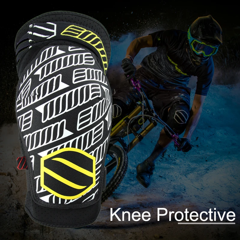 Sunny Pro Field Soft Knee Protective For Motorcycle Skiing Bike Downhill Roller Skating Guard Pad Knee pads