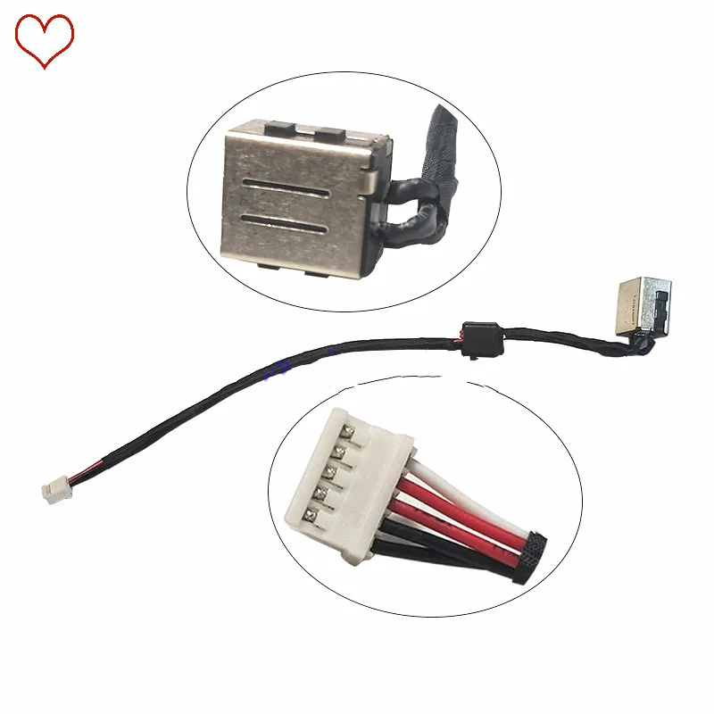 

Laptop DC Power Jack Cable Charging Socket Plug Port Wire Cord For Dell Insprion 14R 5540 5542 5457 4528 M03W3 P39F 5427 P49G