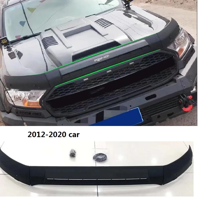 auto exterior accessories front bonnet hoop scoop guard shields plate cover fit for ranger everest T7 T8 insect block wildtrack