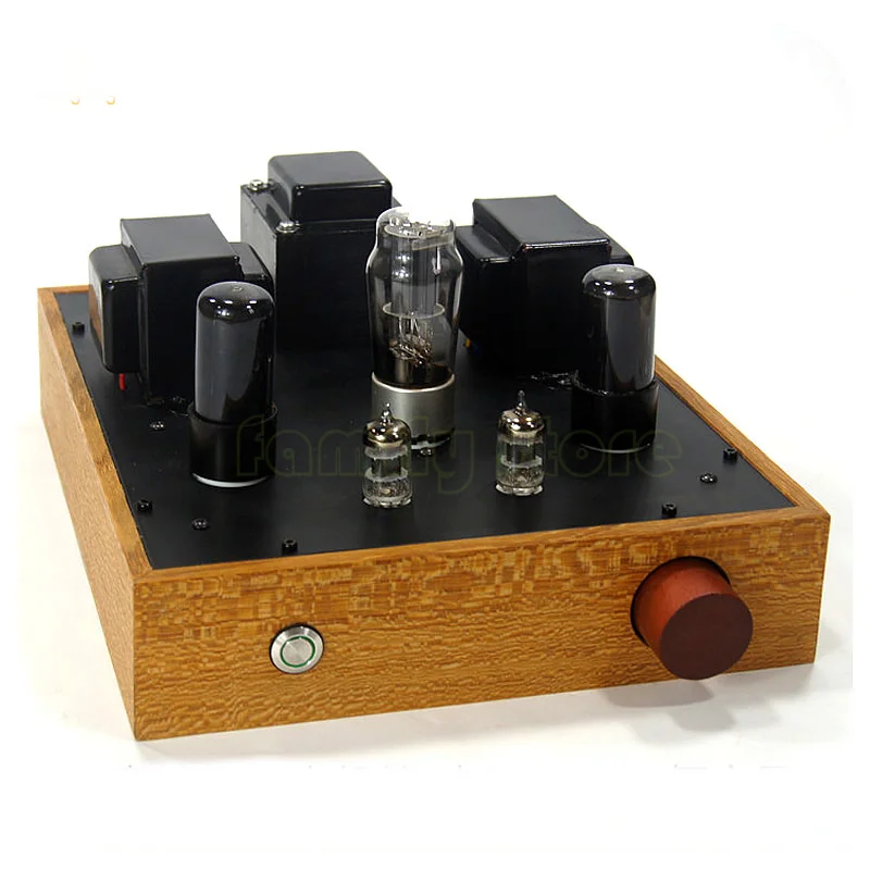 high-quality 4W+4W stereo fever tube amp finished machine biliary rectification 6J1 push，6P6P/6V6 tube amplifier