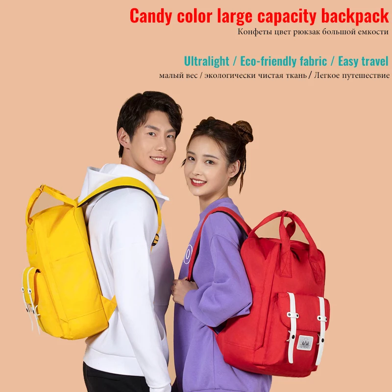 Original Xiaomi Trendy Casual Backpack Is Suitable For 15.6-Inch Laptop Bag Use Environmentally Friendly Fabrics To Comfortably