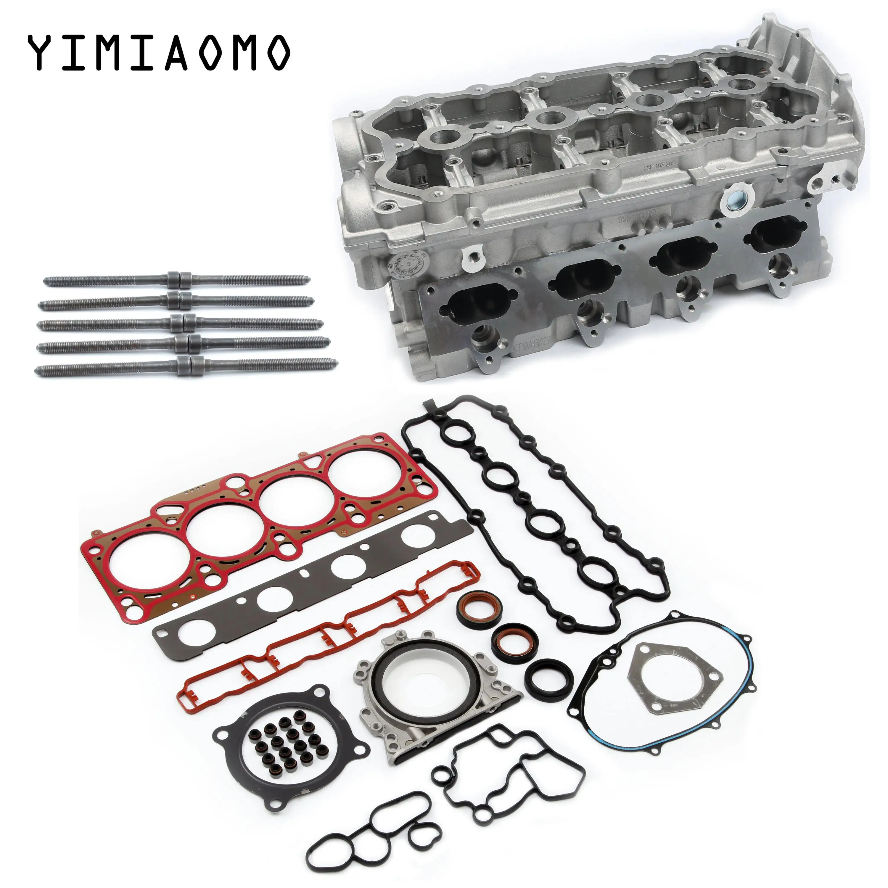 

06F103063N 2.0T Cylinder Head Half Assembly With Screw Repair Kit For A3 A4 A6 TT VW Passat B6 Golf Jetta Skoda Octavia 2.0 RS